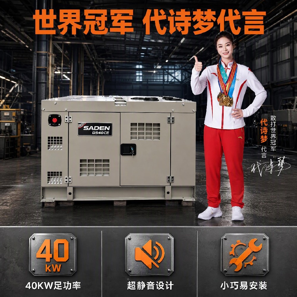 40千瓦柴油发电机组小型移动式柴油发电机组